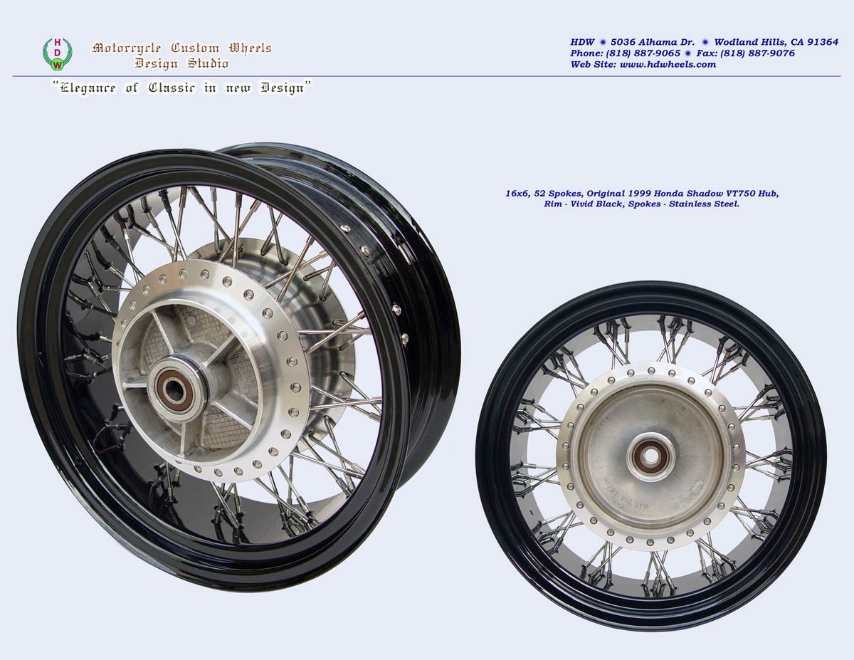 honda shadow 750 rims